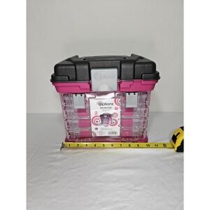 Creative Options Rack System Magenta Jewlery Craft Making- Removable Shelves